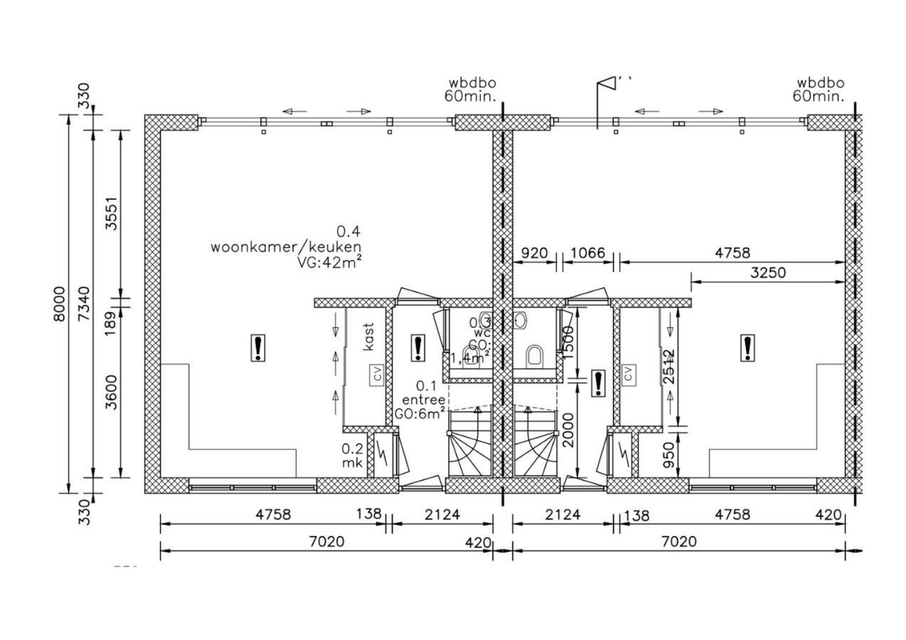 Duinpan Villa ซีรอสแกร์เกอ ภายนอก รูปภาพ